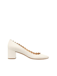 Escarpins Lauren en cuir - Cloudy White