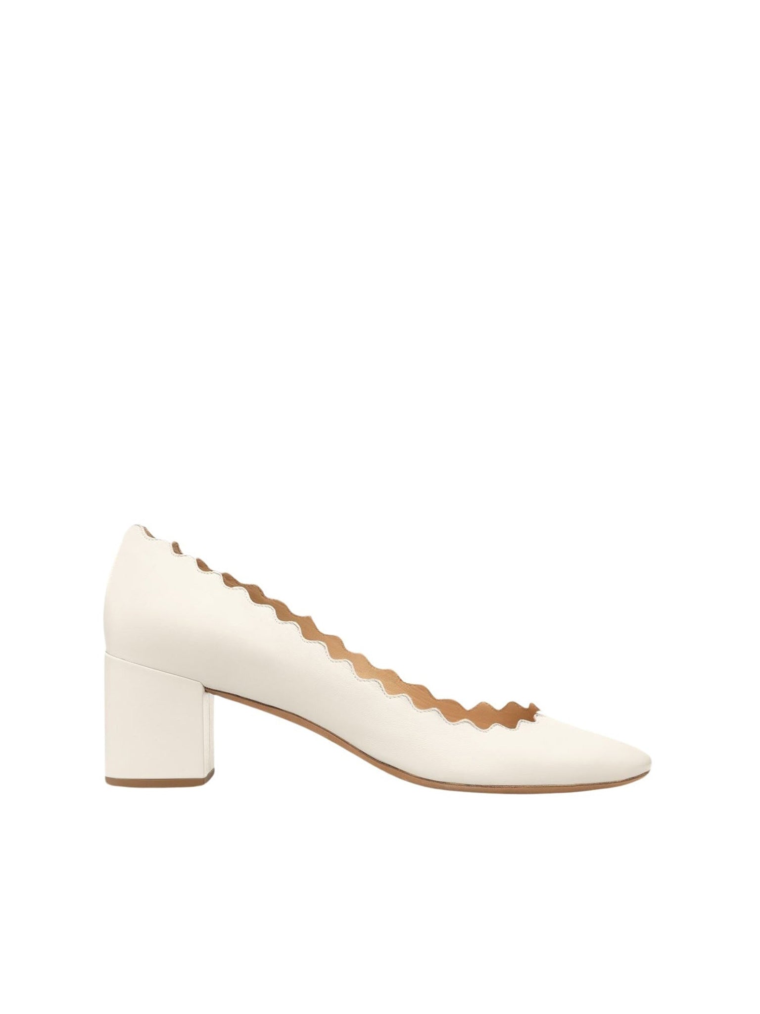 Escarpins Lauren en cuir - Cloudy White