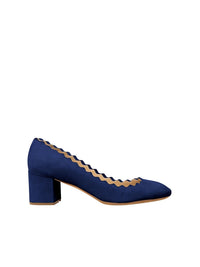 Escarpins Lauren en cuir - Blue Lagoon
