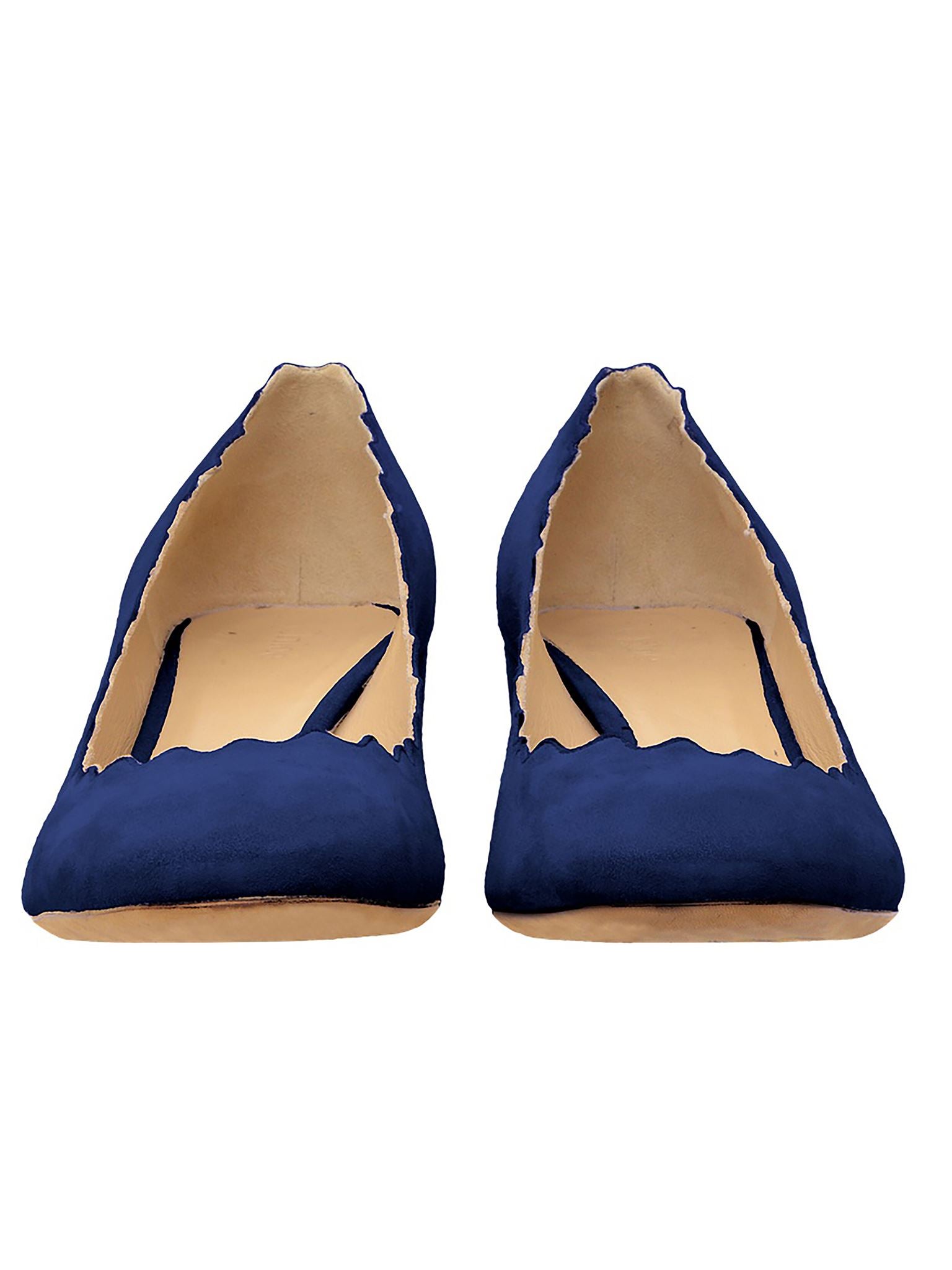 Escarpins Lauren en cuir - Blue Lagoon