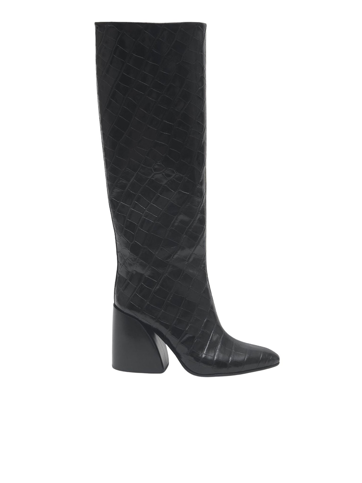 Bottines Wave en cuir - Black