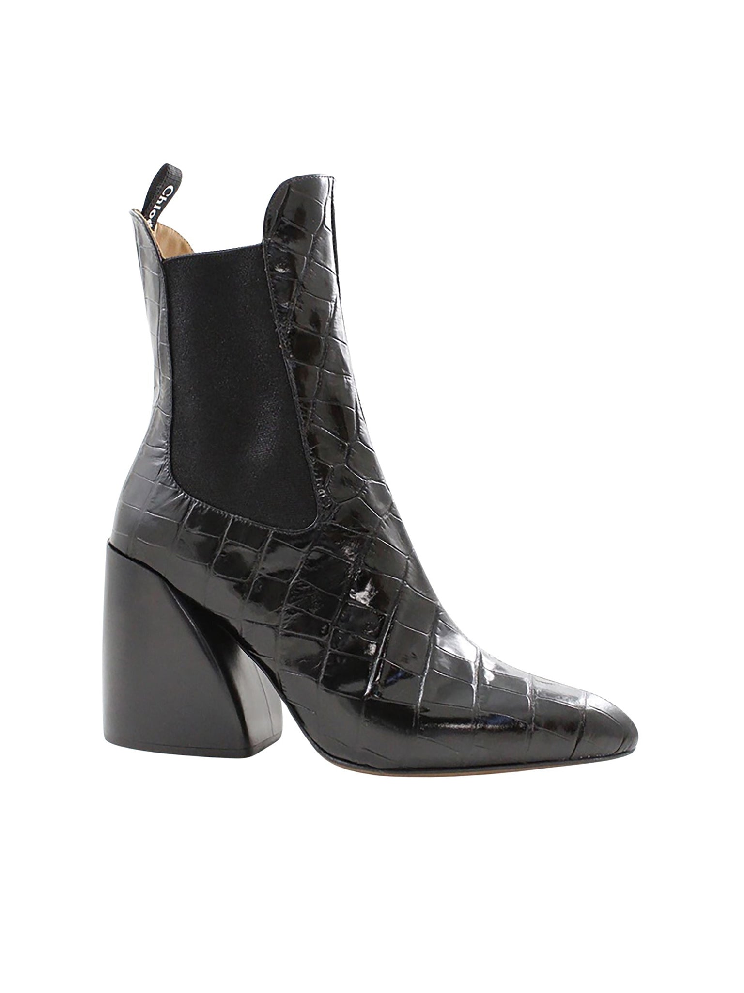 Bottines Wave en cuir - Black