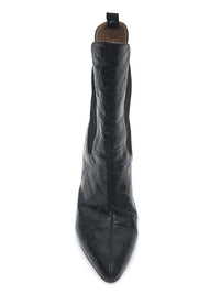 Bottines Wave en cuir - Black