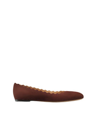 Ballerines Lauren en cuir - Burnt Purple