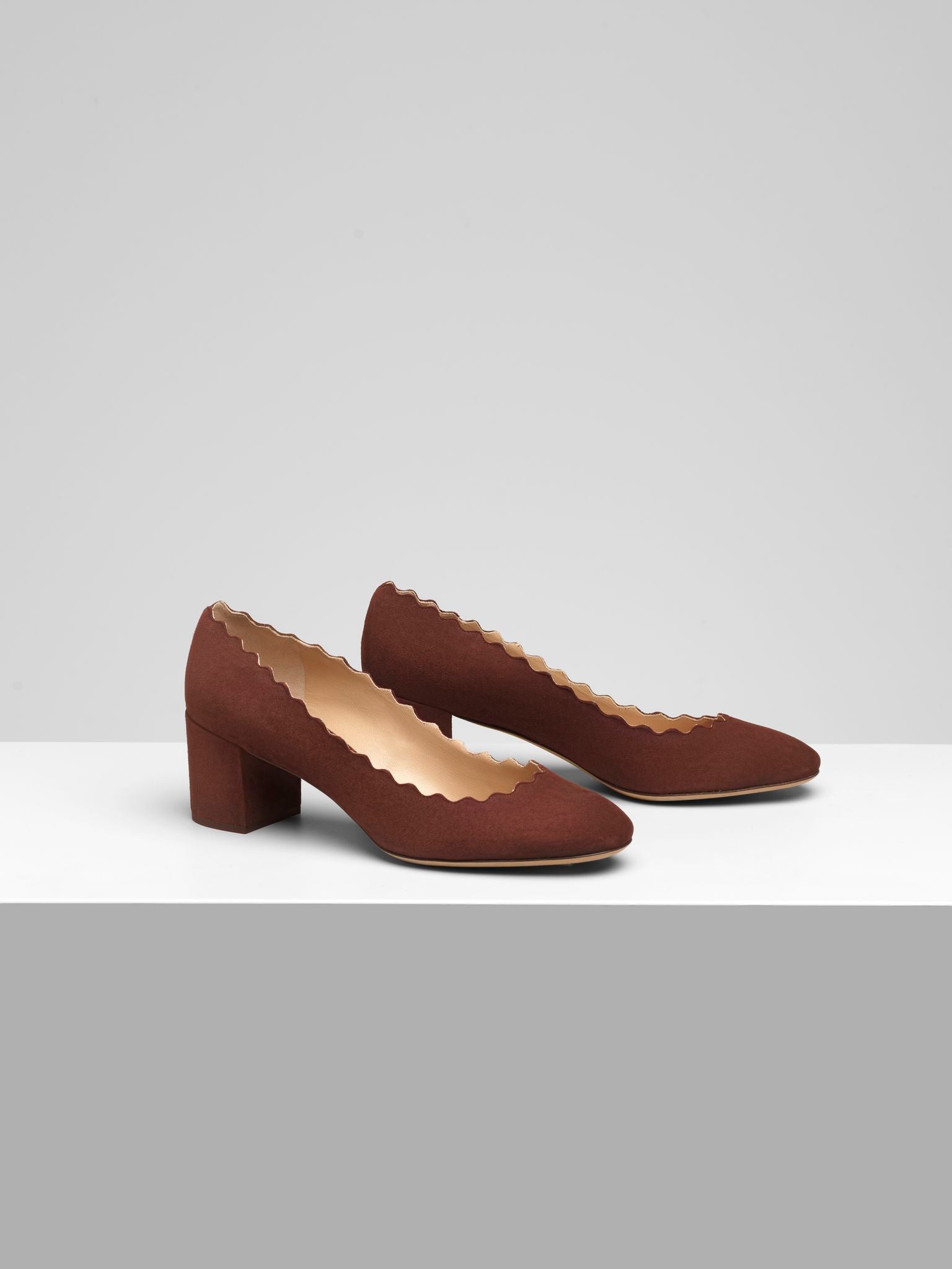 Escarpins Lauren en cuir - Burnt Purple