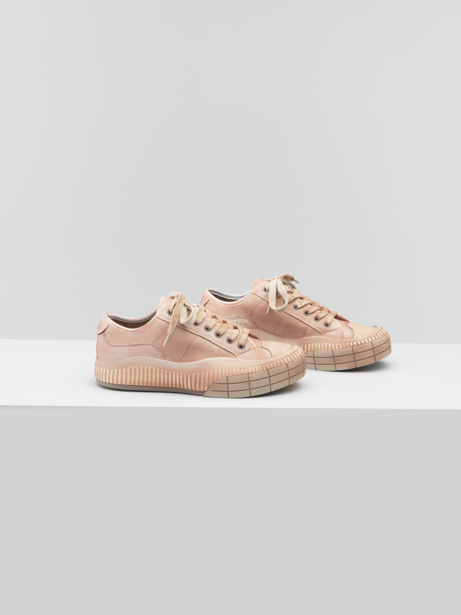 Sneakers Clint en cuir - Delicate Pink
