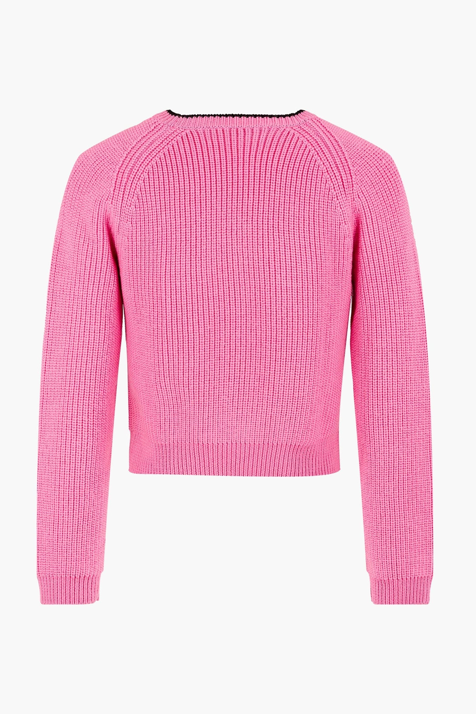 Pull Rykiel fendu en laine - Rose