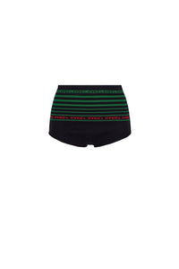 Culotte à rayures en laine - Vert