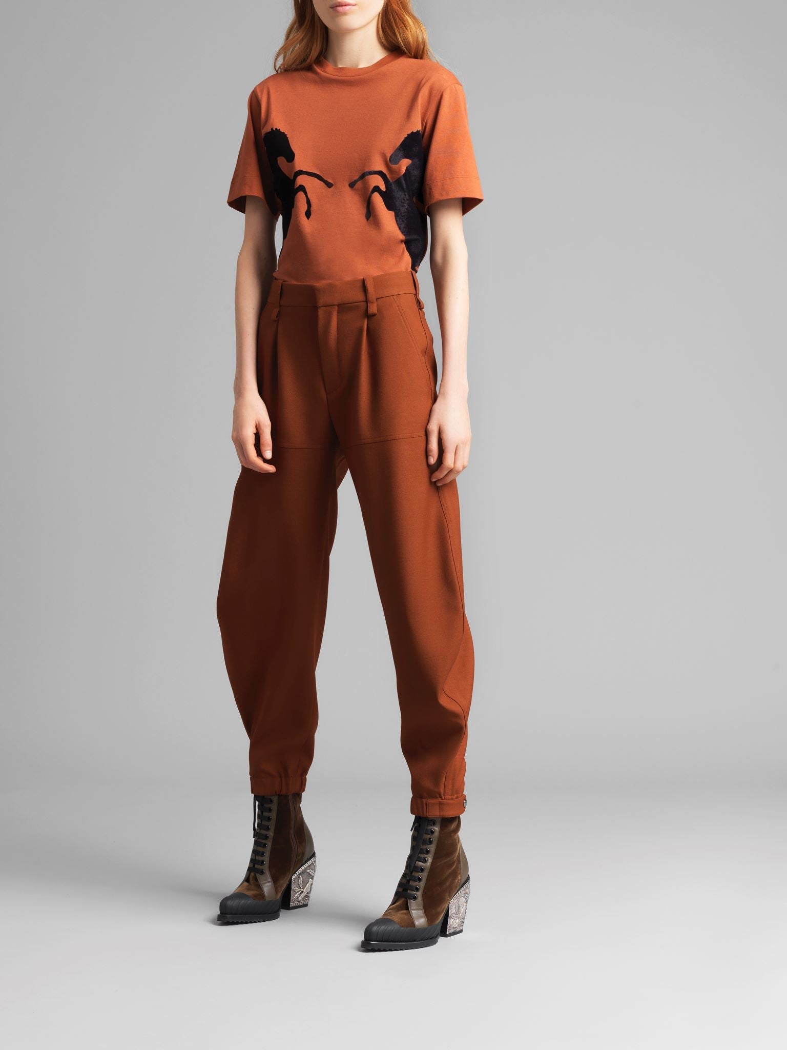 T-shirt imprimé - Clay Brown