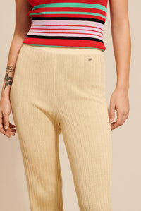Pantalon plissé - Camel