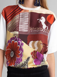 T-shirt oversize - Iconic Milk