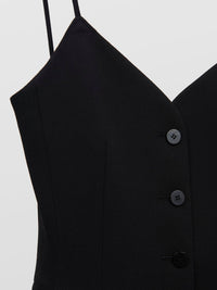 Top bustier - Noir