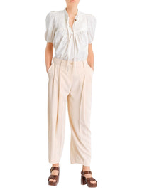 Chemisier floral imprimé - Pristine White