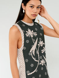 Top tunique - Vert Carbone