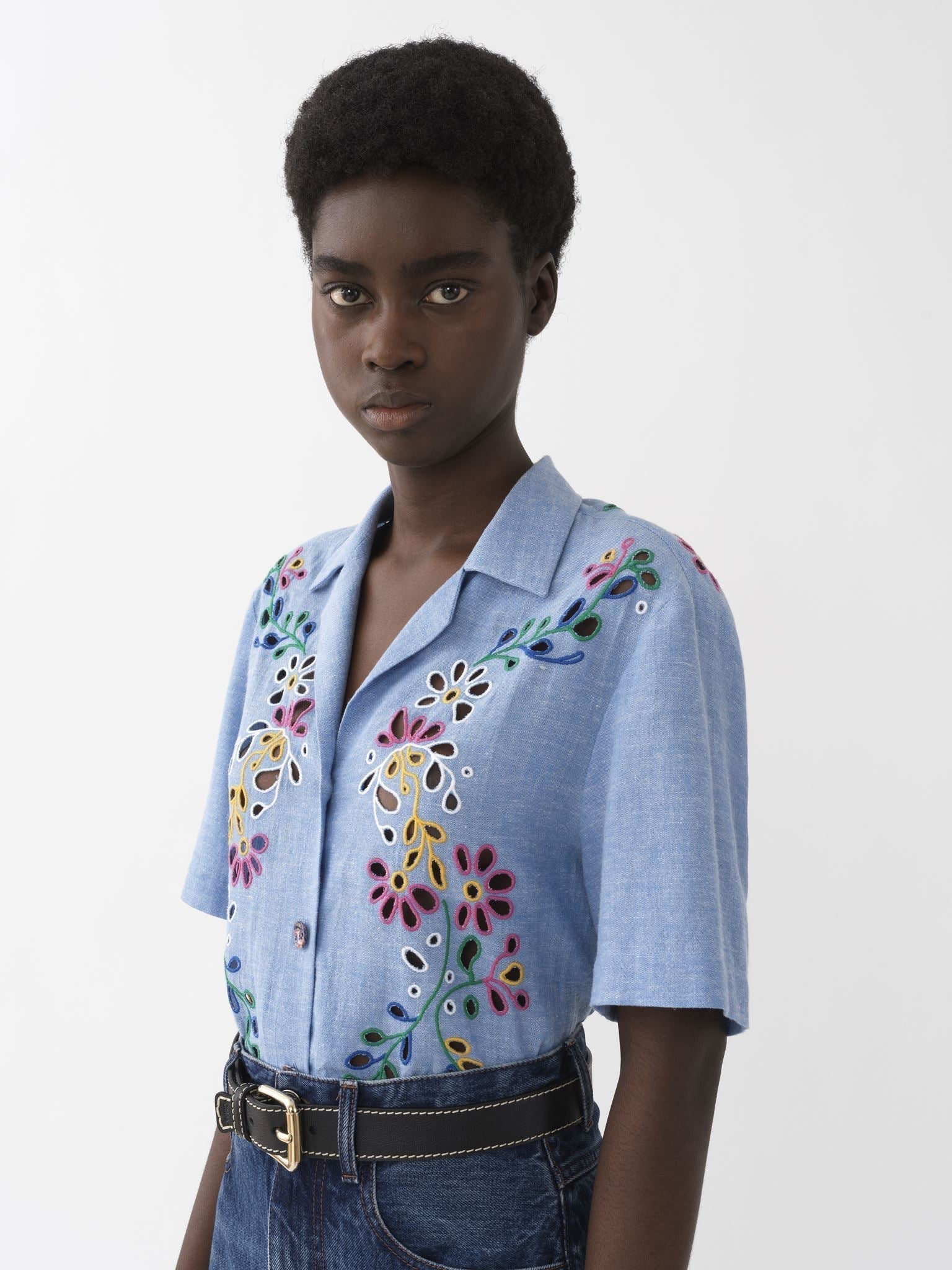 Chemise sans manches - Downy Blue