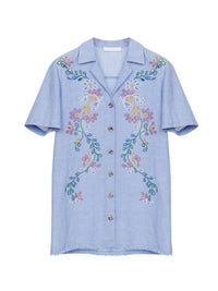 Chemise sans manches - Downy Blue