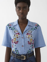 Chemise sans manches - Downy Blue
