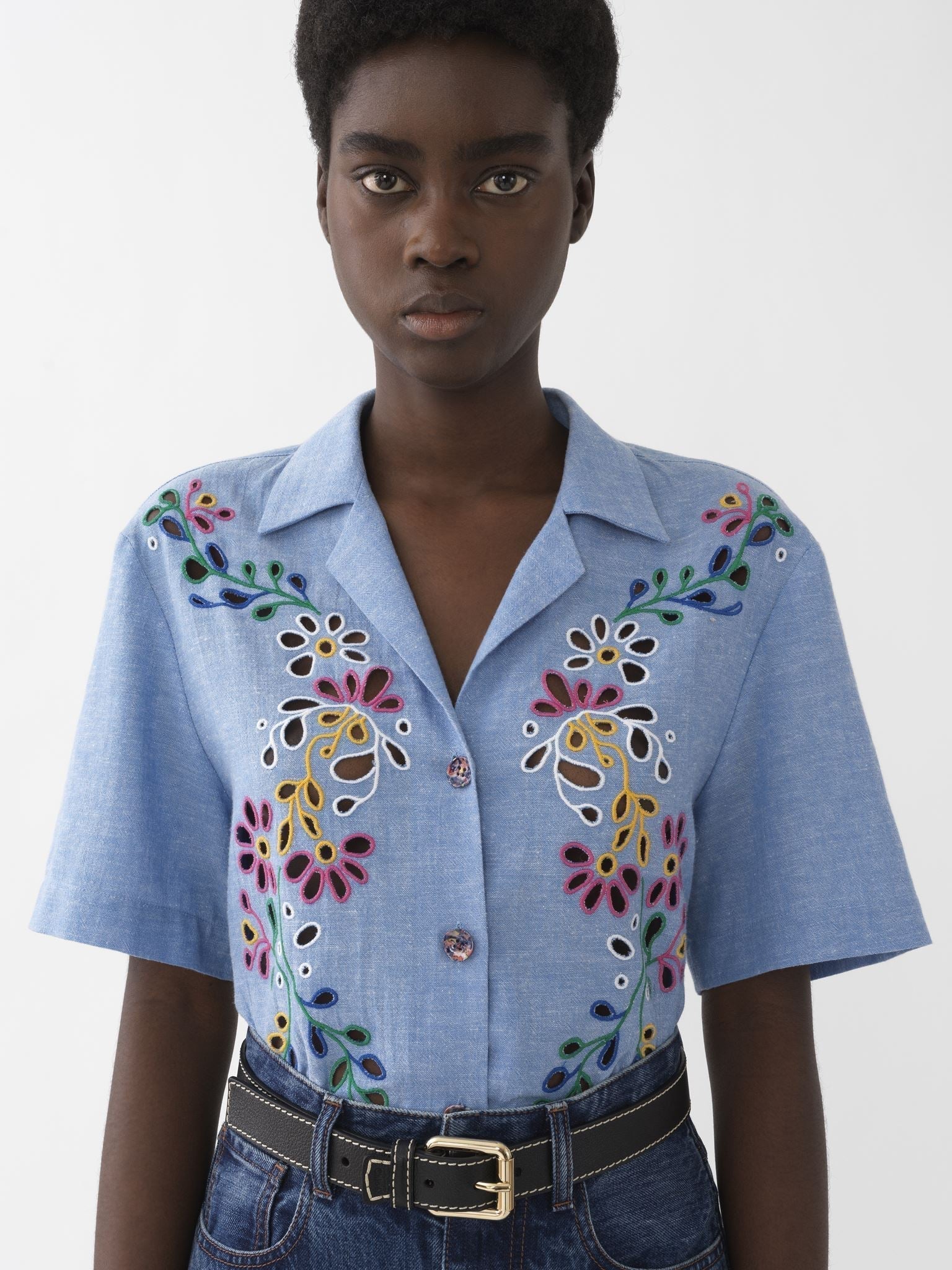 Chemise sans manches - Downy Blue
