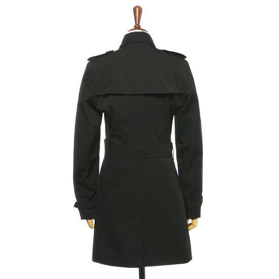 Trench-coat en coton technique - Black