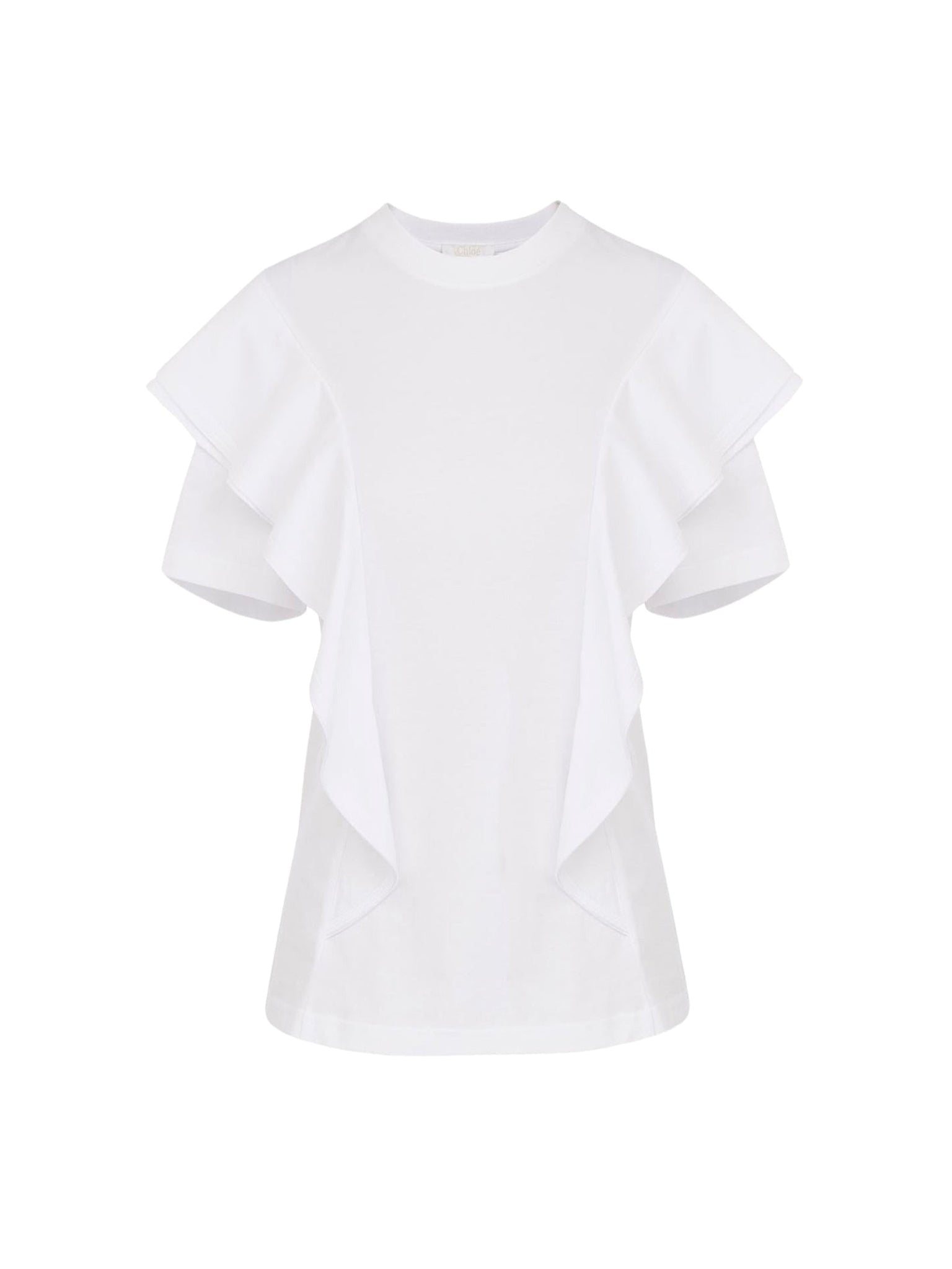 T-shirt volanté - White