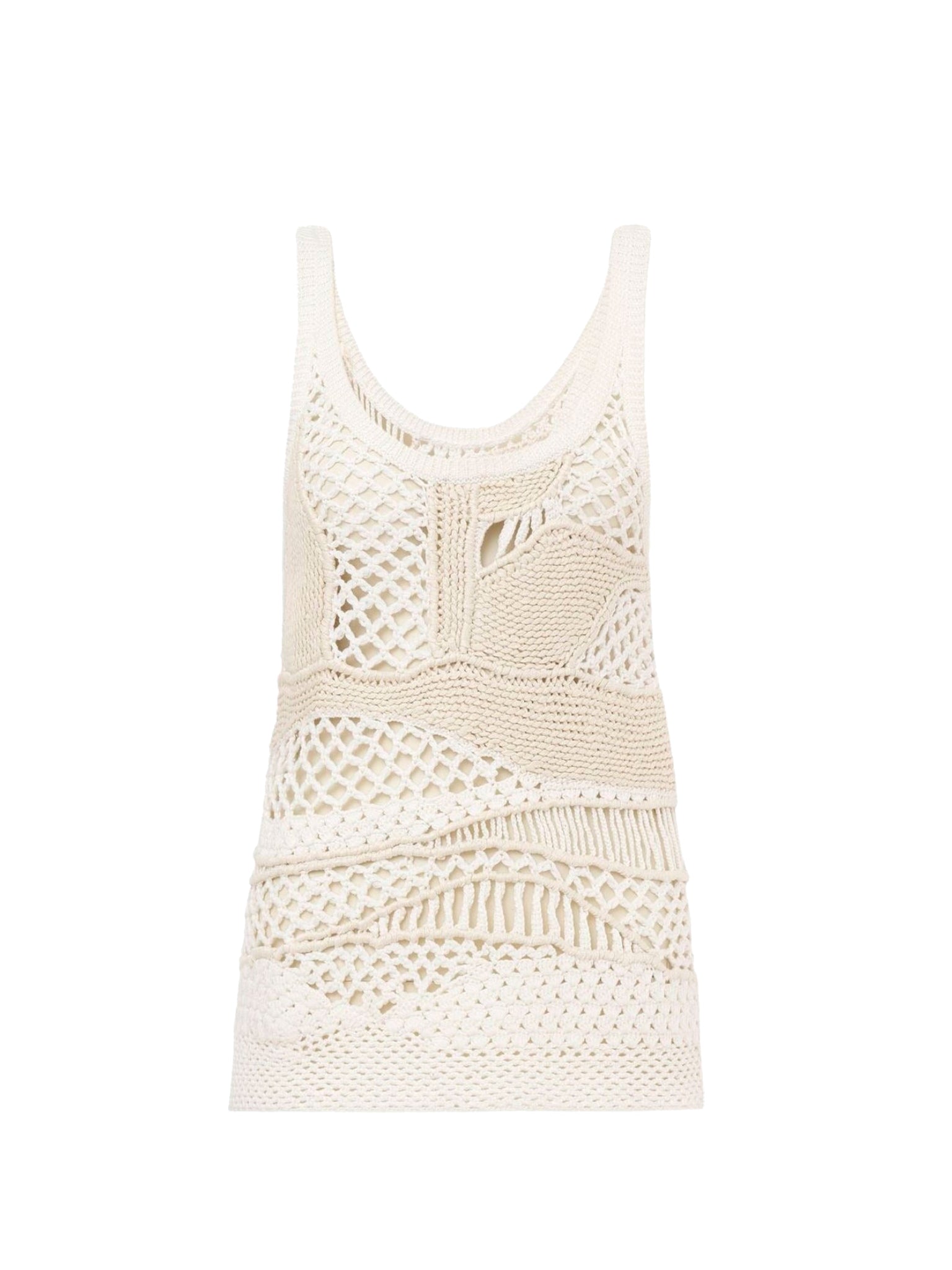 Top sans manches en laine - Lait Iconique
