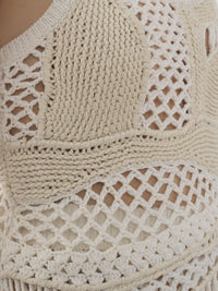 Top sans manches en laine - Lait Iconique