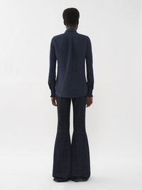 Chemise classique en lin - True Indigo