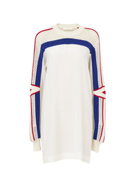 Top oversize en soie - Iconic Milk