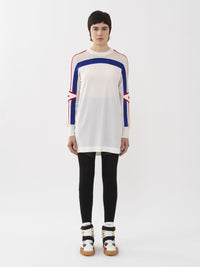 Top oversize en soie - Iconic Milk