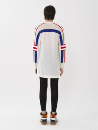 Top oversize en soie - Iconic Milk