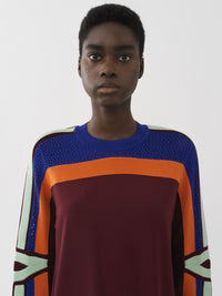 Top oversize en soie - Darkened Brown