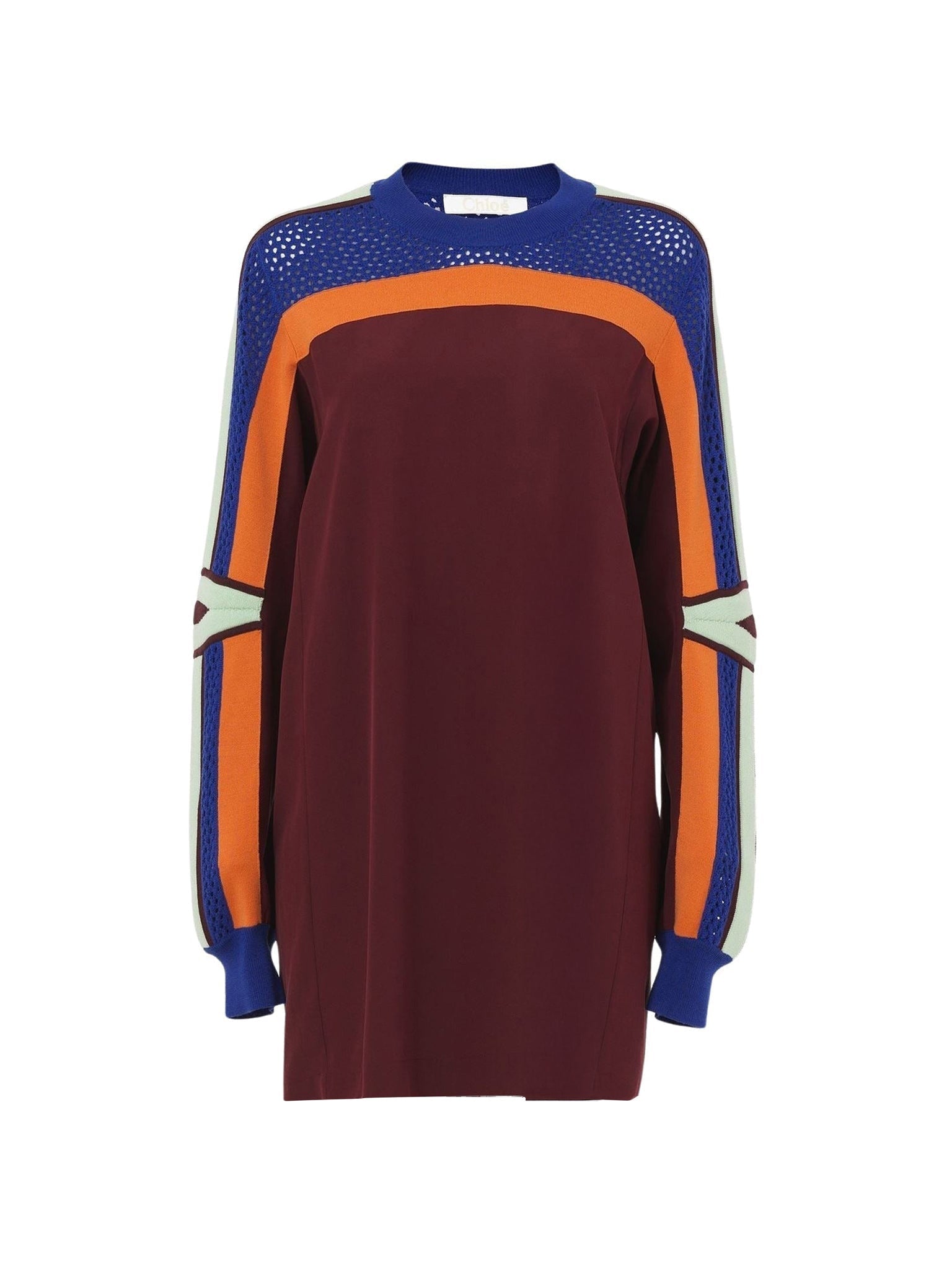 Top oversize en soie - Darkened Brown