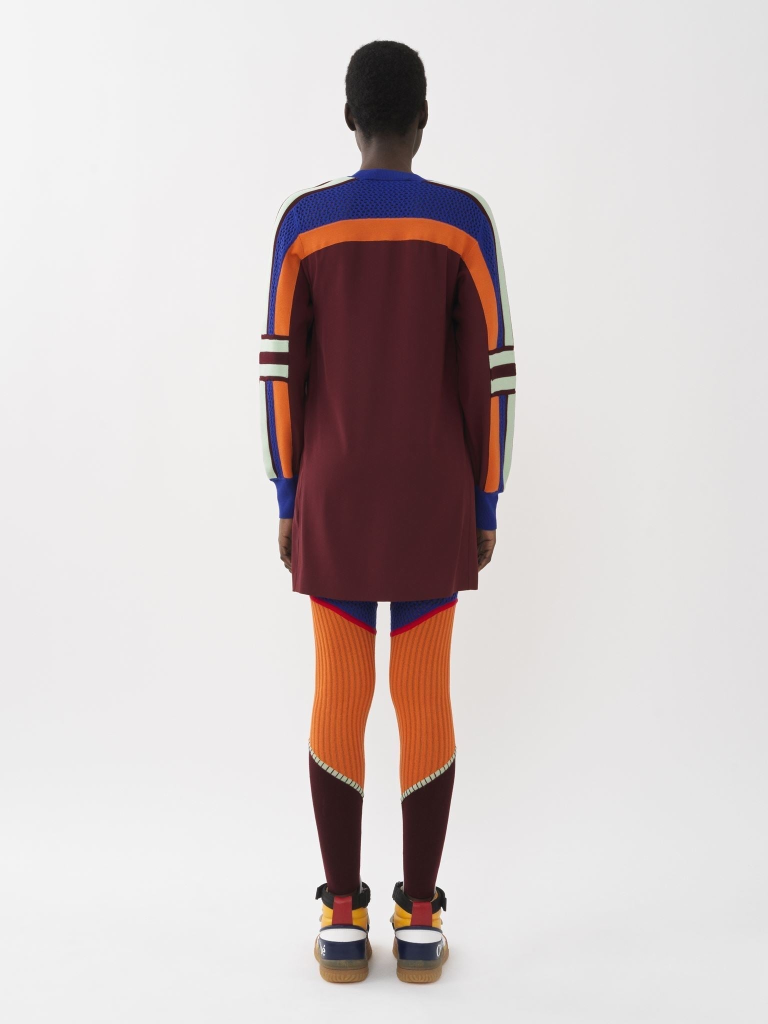 Top oversize en soie - Darkened Brown