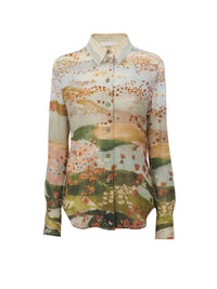Chemise classique en laine - Multicolor