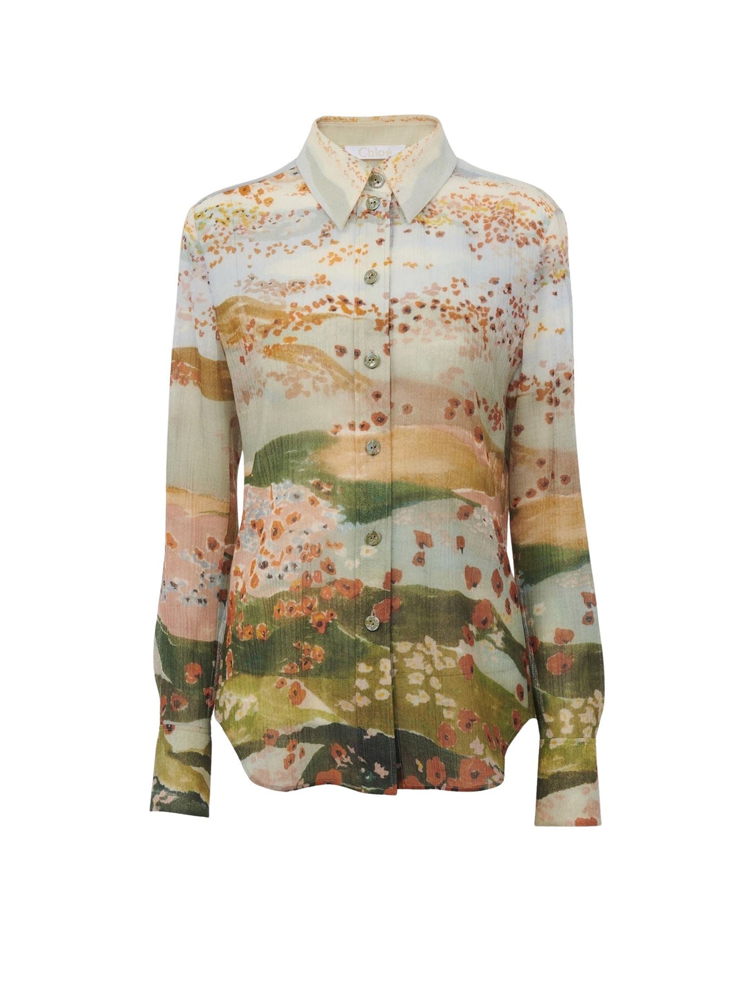 Chemise classique en laine - Multicolor