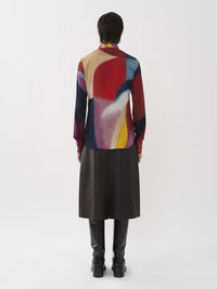 Chemise Caroline Denervaud en soie - Multicolor