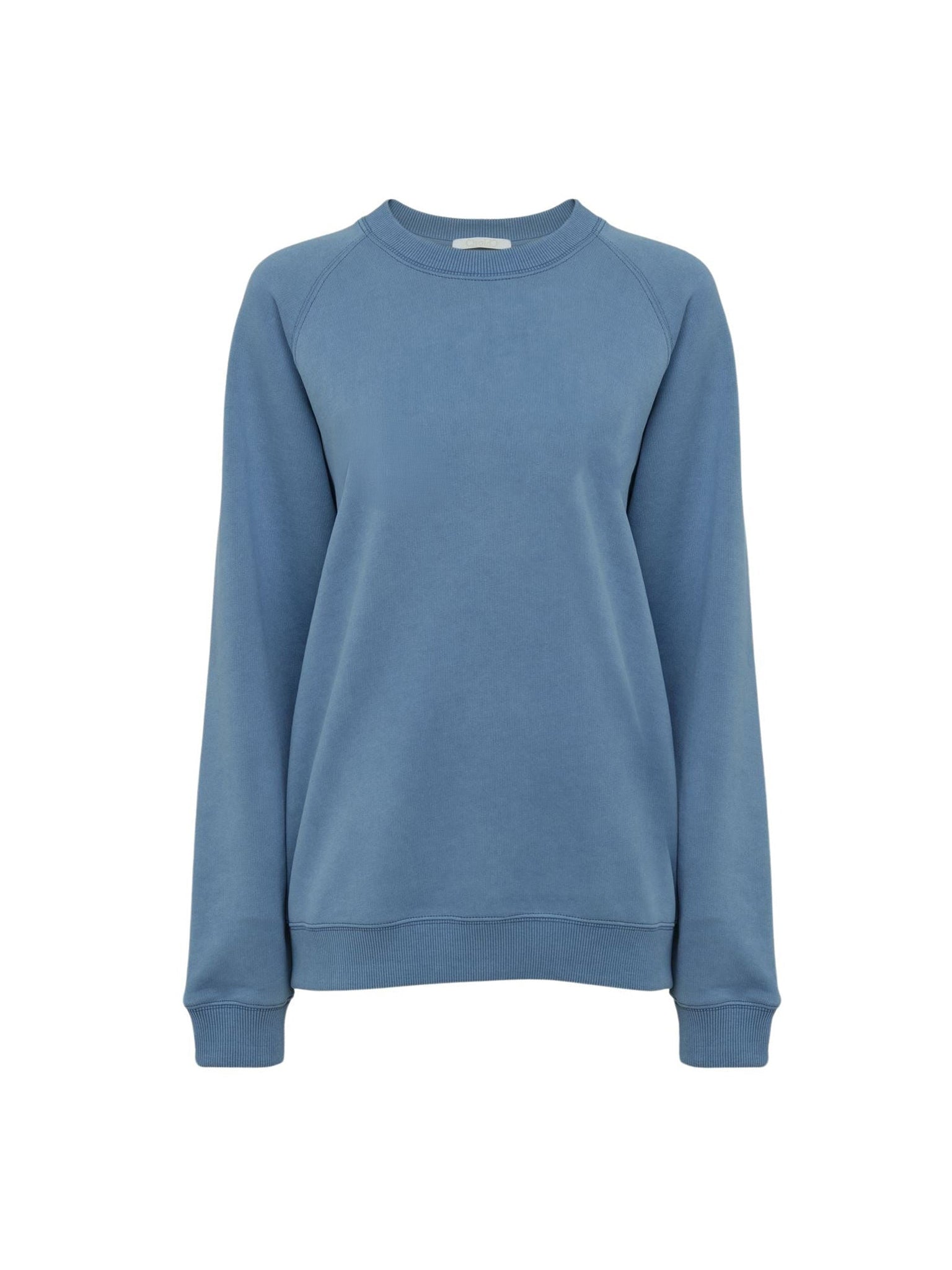 Sweat col rond - Bleu Pur