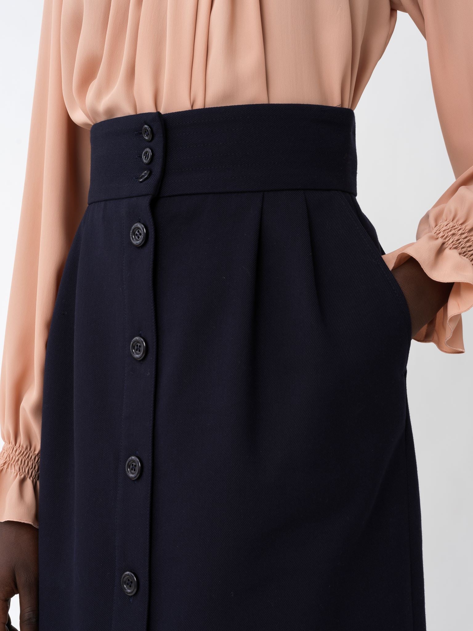 Jupe crayon - Ink Navy