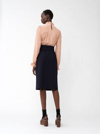 Jupe crayon - Ink Navy