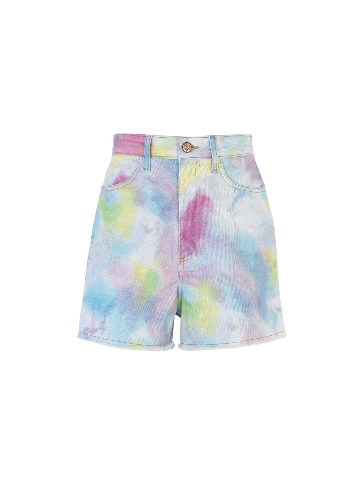 Short à imprimé Tie & Dye - Multicolor
