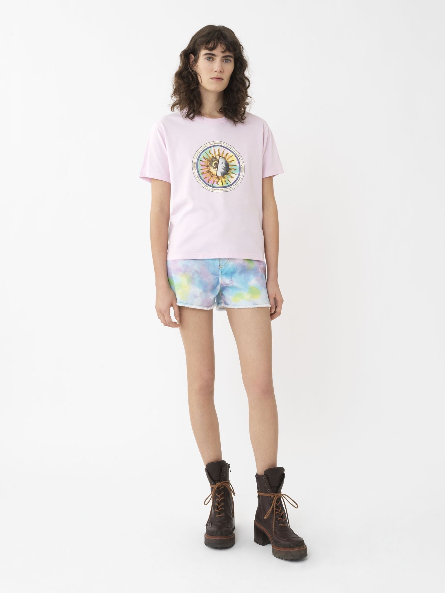 Short à imprimé Tie & Dye - Multicolor