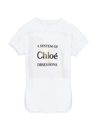 T-shirt cintré à imprimé - White