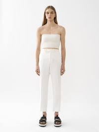 Pantalon costume court en soie - Iconic Milk