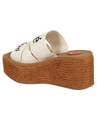 Mules espadrilles compensées Woody - Soft Tan