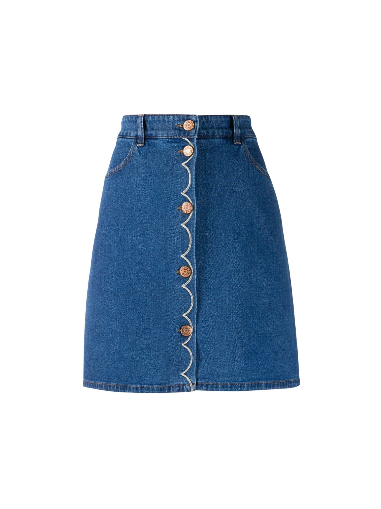 Jupe courte en denim - Truly Navy