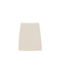 Jupe midi Veerle en maille - Creme