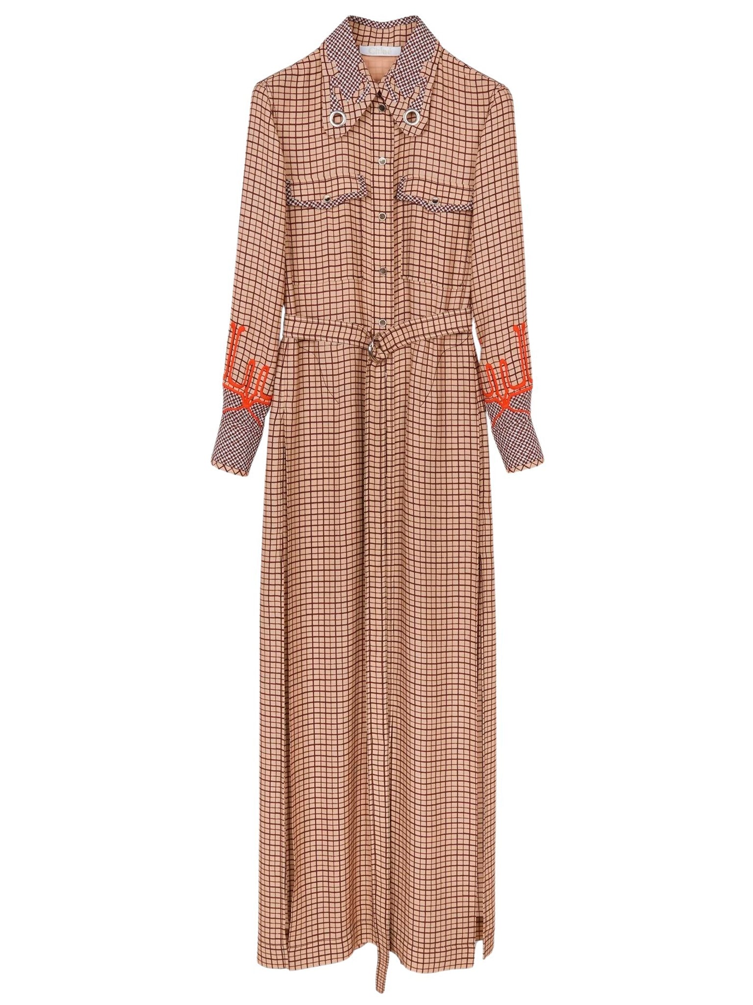 Robe chemise - Rosé Beige