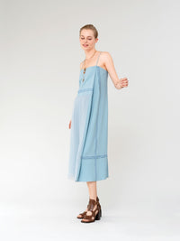 Robe fines bretelles - Shady Blue
