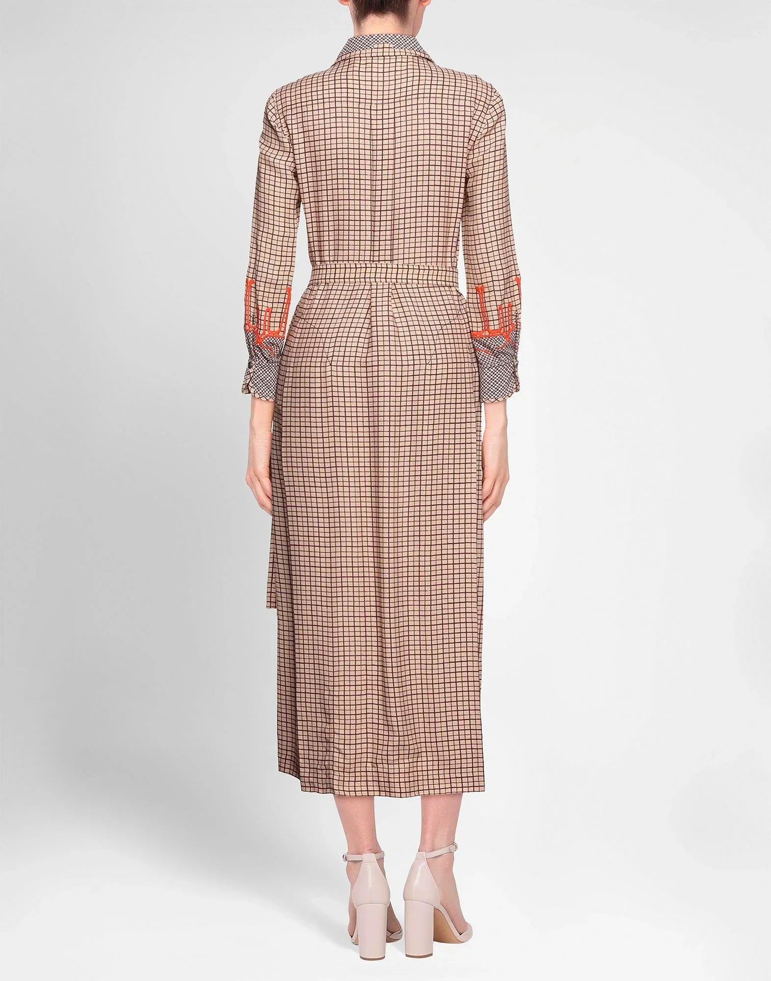 Robe chemise - Rosé Beige