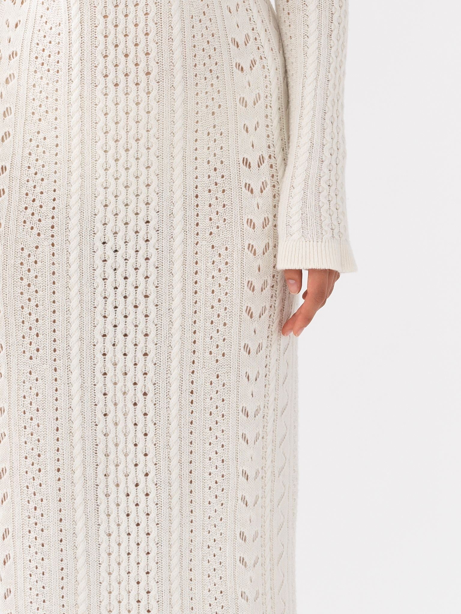 Robe manches longues en laine - Snow White